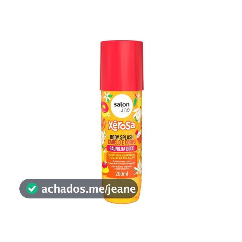 Body Splash Xêrosa Baunilha Doce 200ml