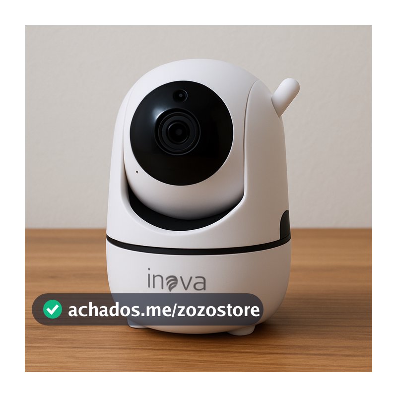 Câmera De Segurança Wifi Ip Audio E Sensor Movimen 360 Graus