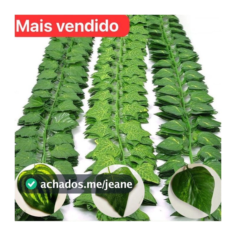 6 metros hera artificial cordão folhagem trepadeira jardim vertical