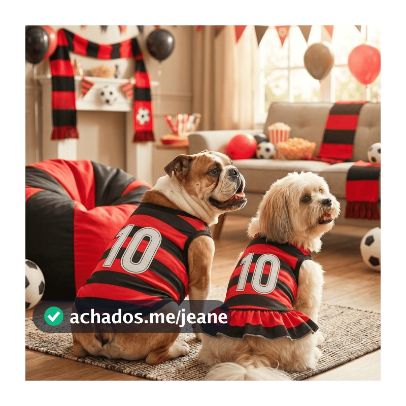 Roupa Pet Futebol Camisa Time Cachorro Gato Vestido Regata Torcida