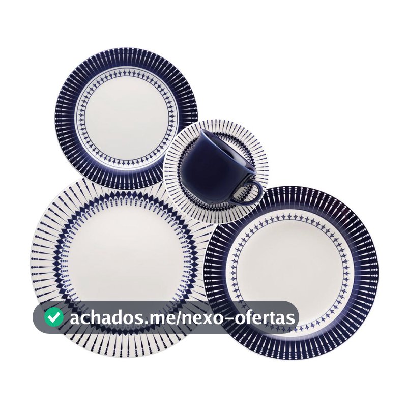 Aparelho de Jantar e Chá 20 Peças Donna Colb