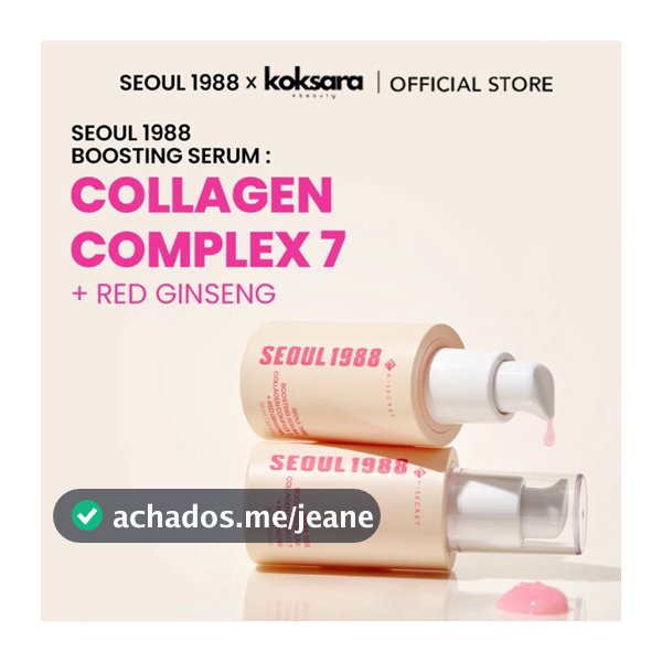 [OFFICIAL] SEOUL 1988 Boosting Serum: Collagen Complex 7 + Red Ginseng 30g