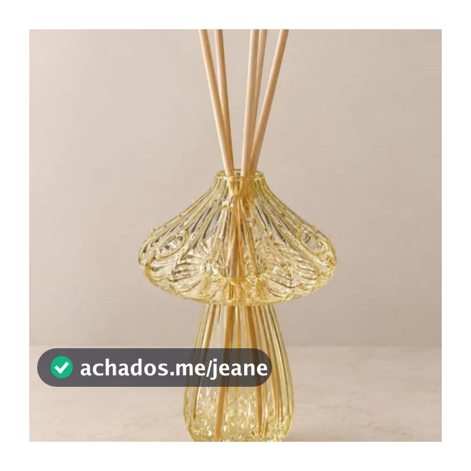 Enfeite Decorativo Difusor E Aromatizador De Vidro Elegante E Decorativo 50ml