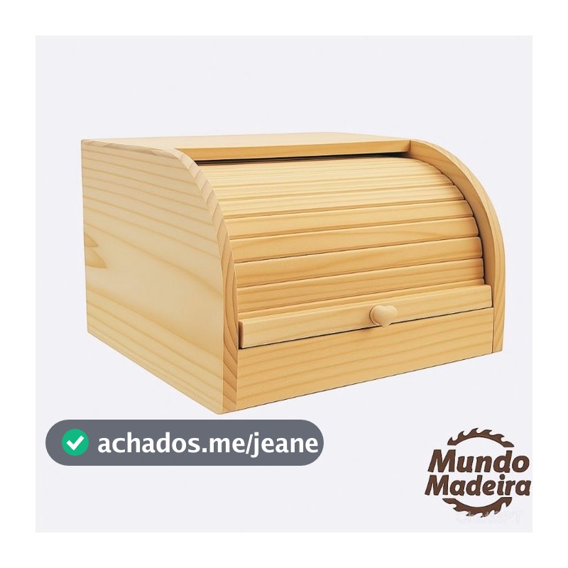 Porta pão pinus - M