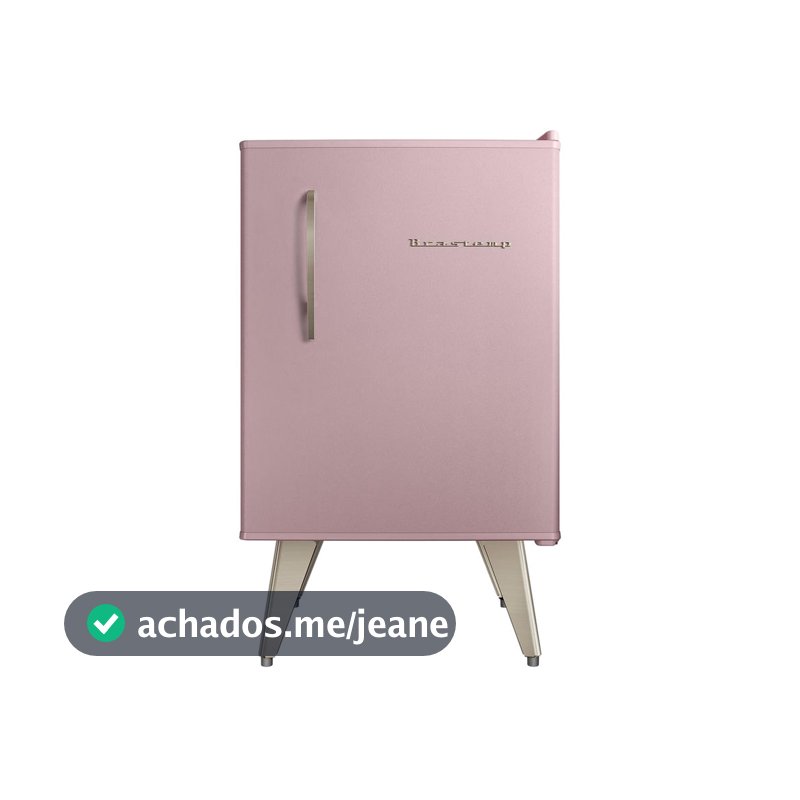 Frigobar Brastemp Retrô 76 Litros Rose Quartz - BRA08MO
