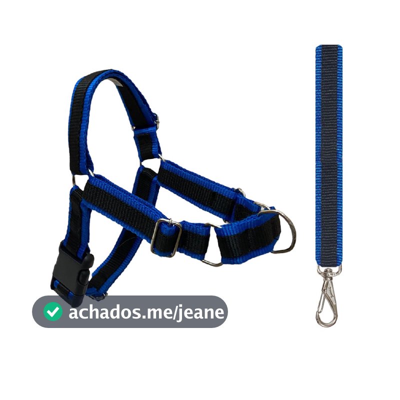 Peitoral para pet anti-puxao