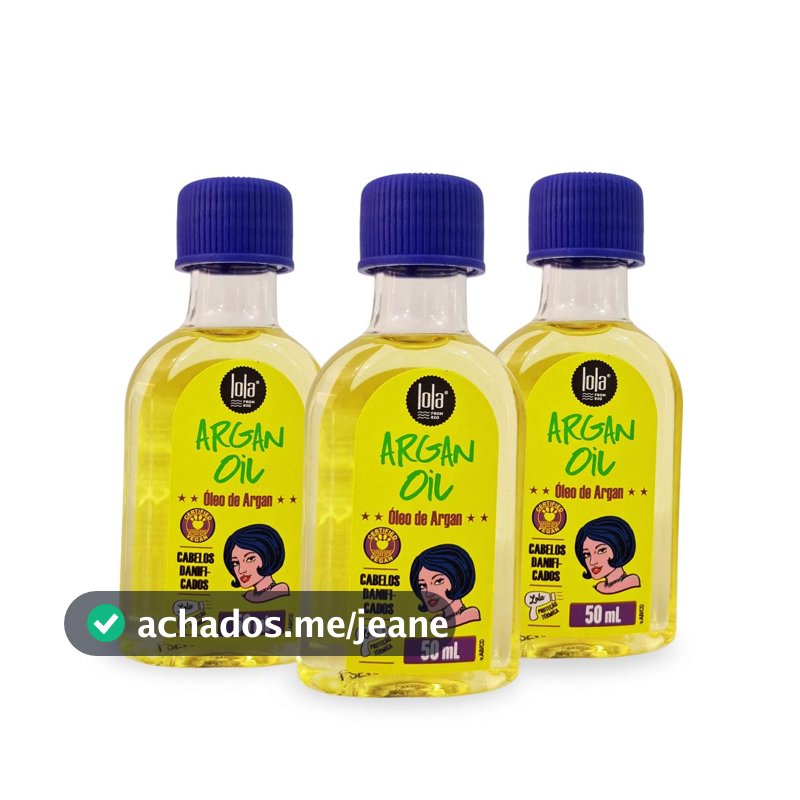 Argan Oil Oleo Reparador 50ml Lola