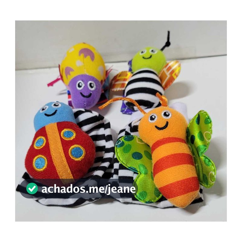 KIT 4 De Meias E Localizador De Pés Com Chocalho De Pulso Para Bebês Infinno , Brinquedos Perfeitos De 0 A 12 Meses