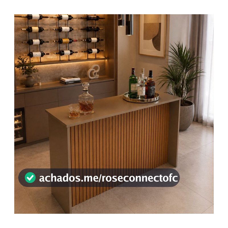 Cozinha Bar Ripada para Cozinha 120cm Cozinha americana - Cozinha integrada - Lancamento