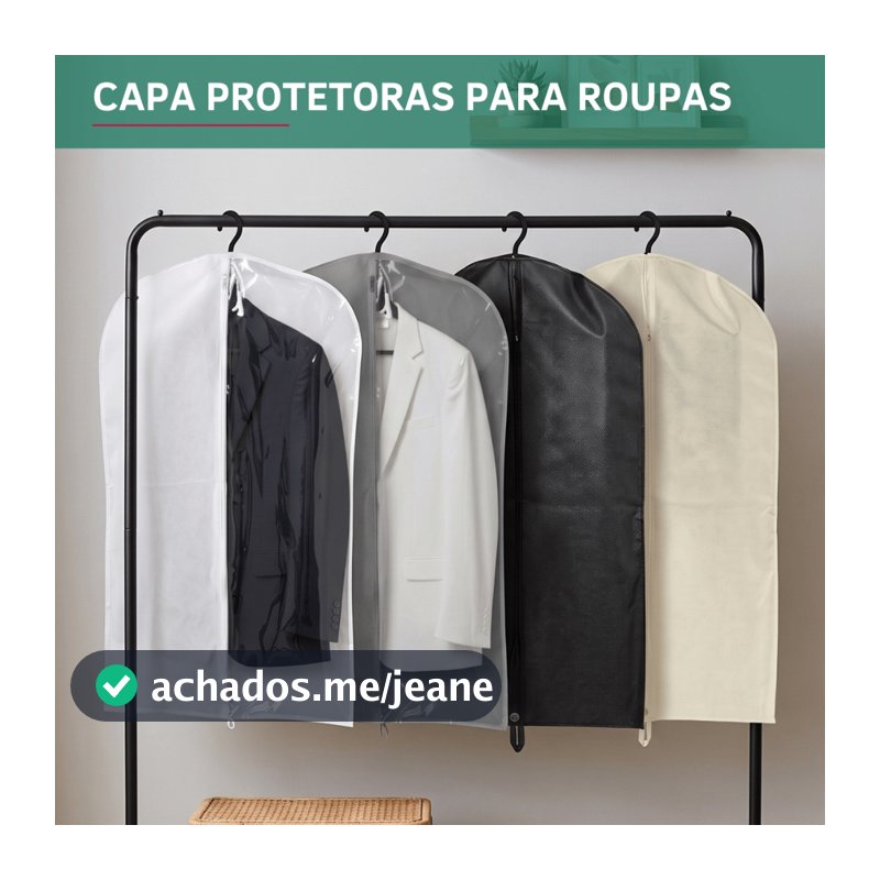 Capa Protetora de Roupas Terno jaquetas Vestido de Noiva Festa Madrinha Anti Mofo Organizador