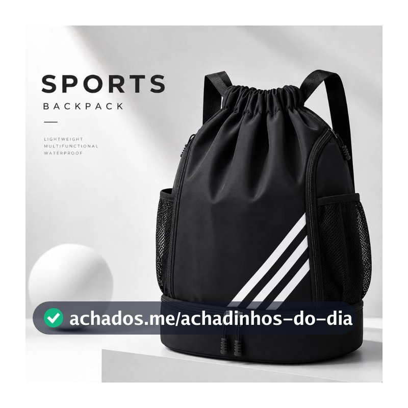 Bolsa Mochila Saco saquinho academia impermeável resistente