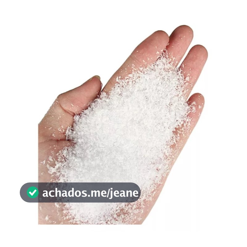 Neve Artificial Plástica Decoração Natal - 50g