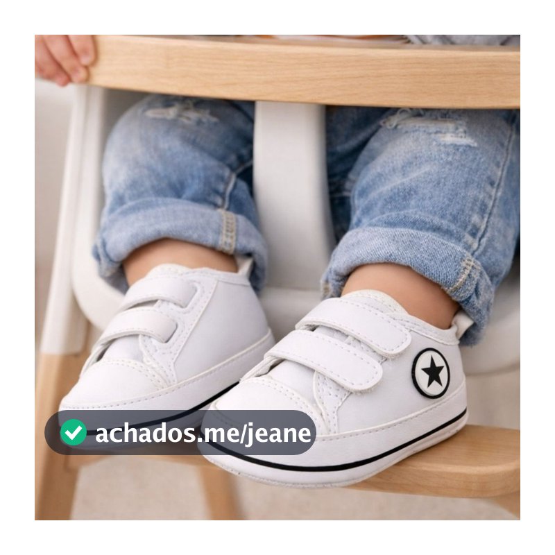 Tênis Bebê Starzinho Infantil Unissex Strela Star Baby