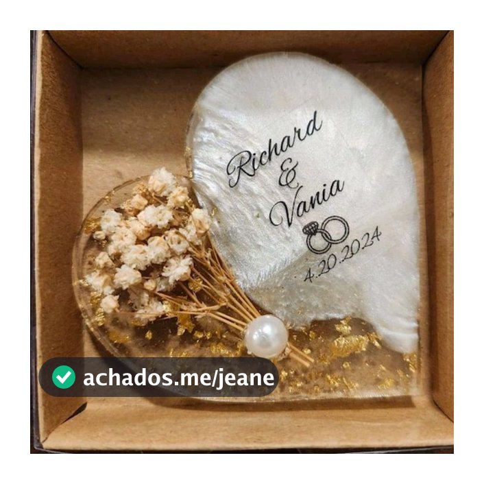 10 Lembrançinhas de Casamento personalizado em Resina Imã de geladeira/Chaveiro