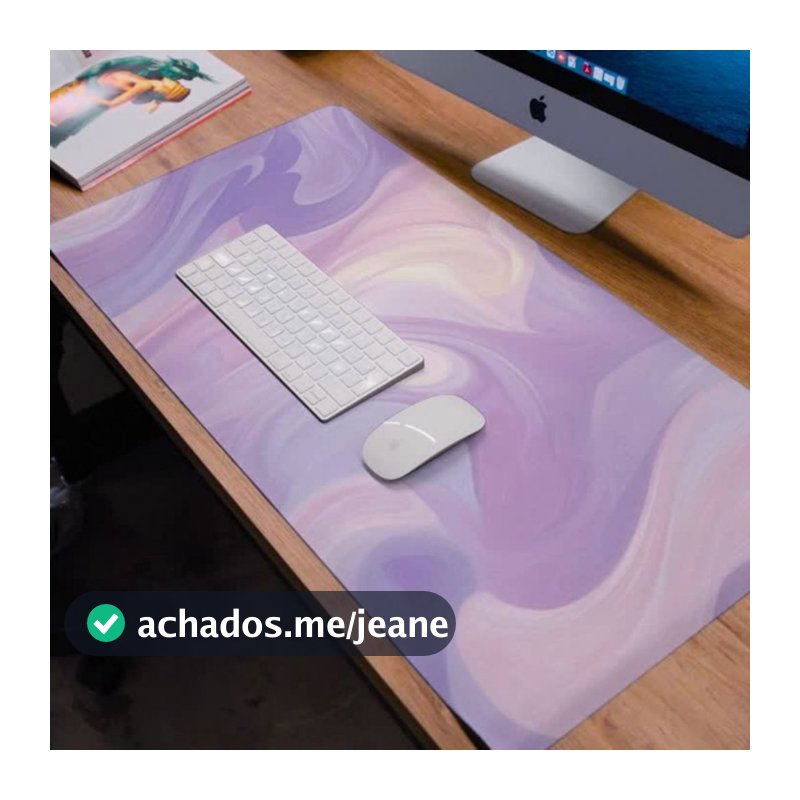 Mouse Pad Premium Gamer 70x30  Estilo para Escritório ou Setup