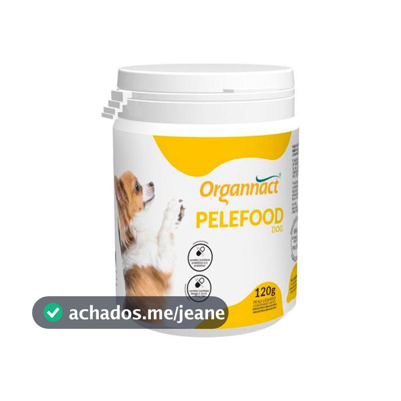Pelefood Suplemento Mineral Organnact - 120g
