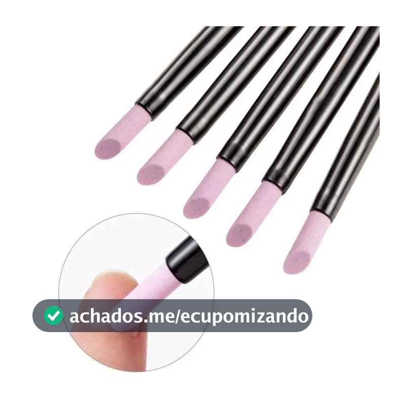 5 Pçs Caneta De Quartzo Removedor De Cutícula Do Prego Empurrador Cuidados Profissionais Unha Polonês Manicure Vara Arqu