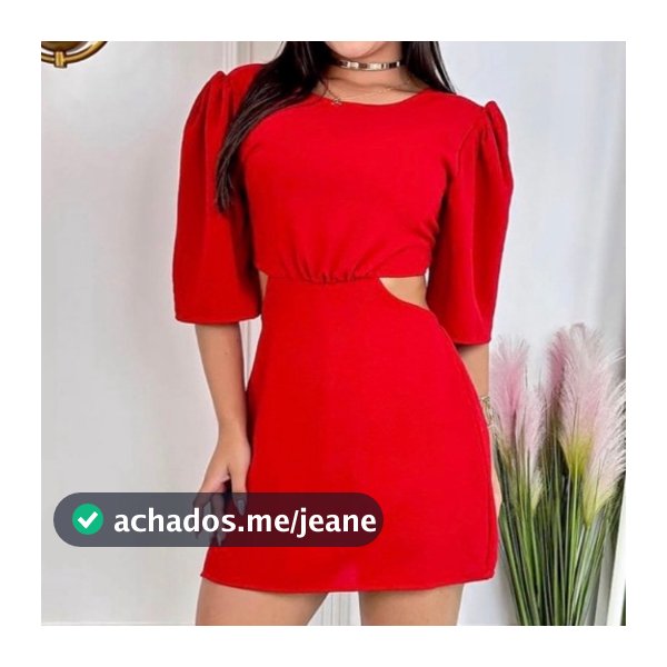 Vestido Macaquinho de Manguinha Princesa Feminino, Macaquinho Soltinho, Tecido Dunas