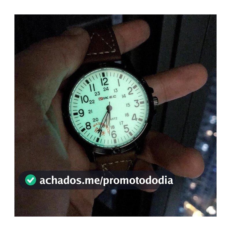 Relógio de quartzo luminoso masculino cinto relógio grande mostrador Digital unissex relógio Casual transfronteiriço E-C