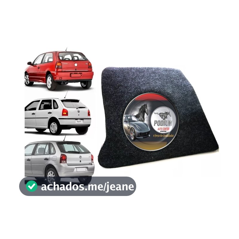 Caixa Lateral De Fibra Selada Volkswagen Gol G2 Bola e GOL G3