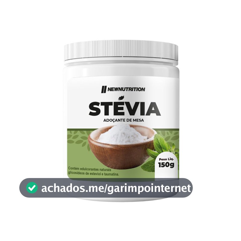 Adoçante Natural Stevia  150g NEWNUTRITION