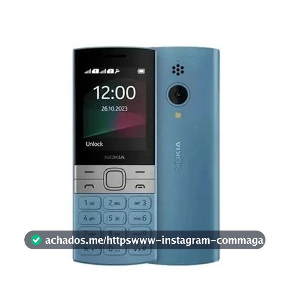 Celular Nokia 150 4G Celular De Botão Celular Para Idoso Celular Com Teclas Grandes Celular Antigo