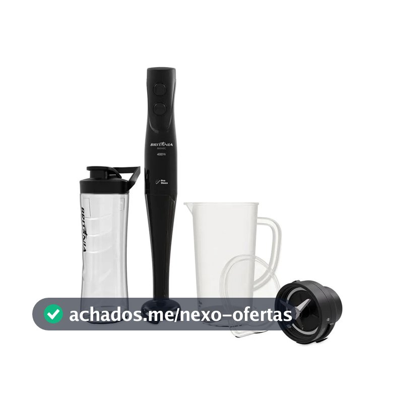 Mixer e Blender 2 em 1 400W Britânia