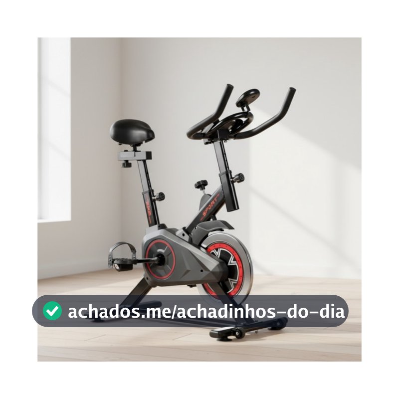Bicicleta Ergométrica Spinning Semi Profissional Academia Bike Sport Fitness Preta
