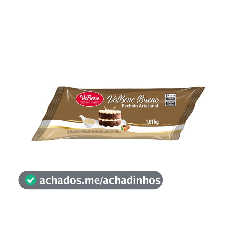 Recheio Artesanal Creme Bueno Vabene 1,01kg
