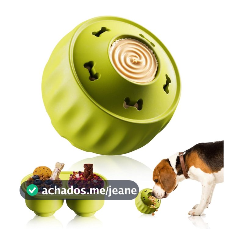 Brinquedo Comedouro Da Pet Games Pet Ball Para Cão Usar Com Ração E Petiscos Cachorro Intuitivo