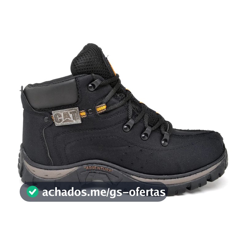 Coturno Masculino Bota Confortavel Para Trabalho Dia a Dia