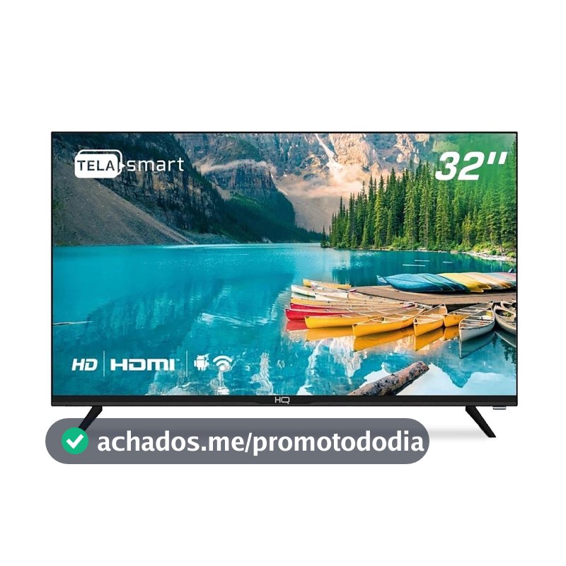 📺 Smart TV HQ LED HD 32" HQS32NKHM | Smart + Monitor 📺