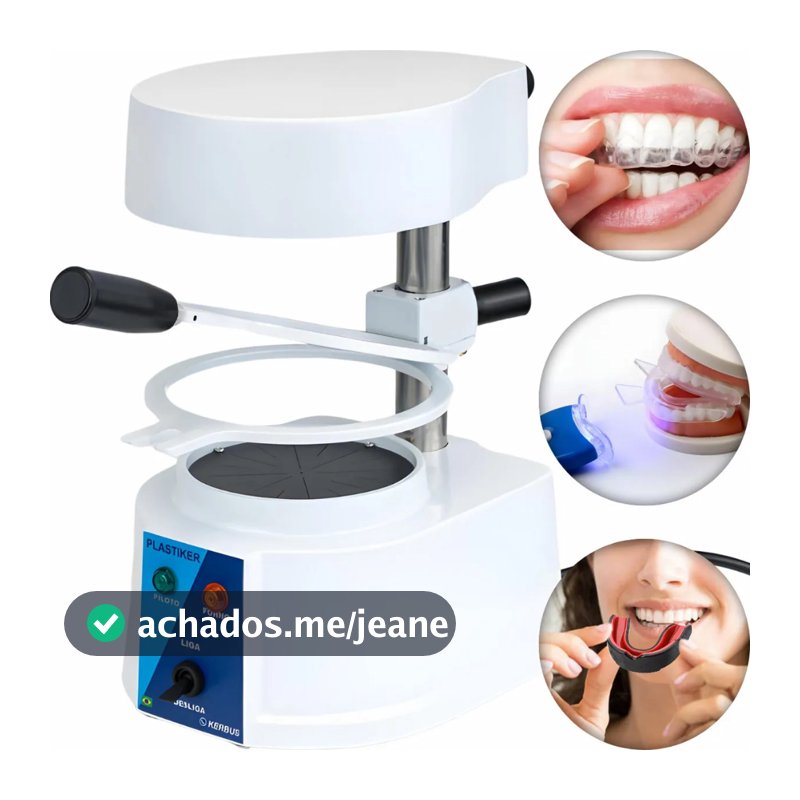 Máquina Laminadora Plastificadora Odontológica Kerbus Plastike Uso Profissional