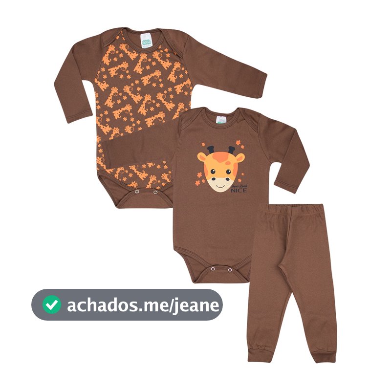 Body de Bebê Menina ou Menino Roupas de bebê INVERNO Recém Nascido - 2500