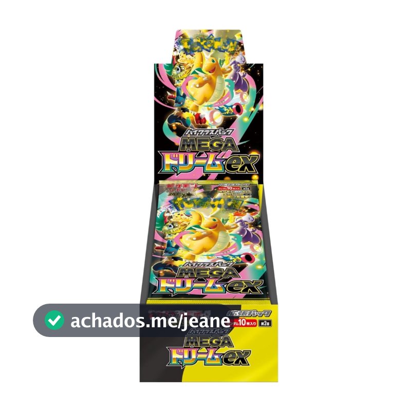 Pokemon card game MEGA high-class pack "MEGA Dream ex" Box Includes 10 packs
