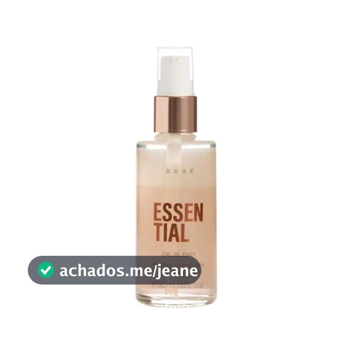 Oil Blend Condicionante Essential 60ml Braé