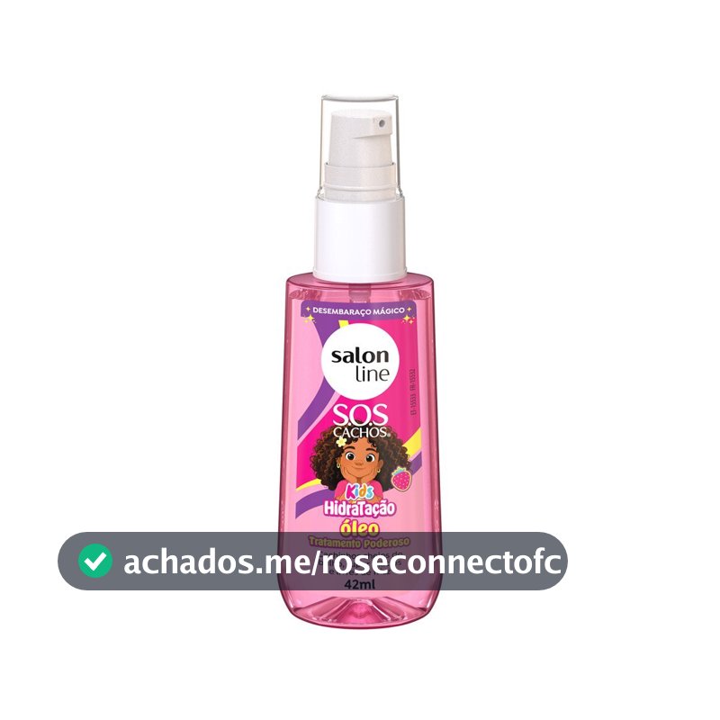 Óleo de Tratamento SOS Cachos Kids Hidratação 42ml