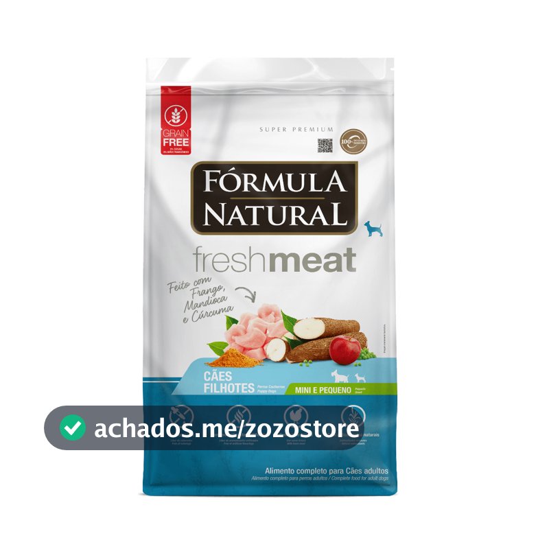 Ração Fórmula Natural Fresh Meat Filhote Raça Pequena 1 kg