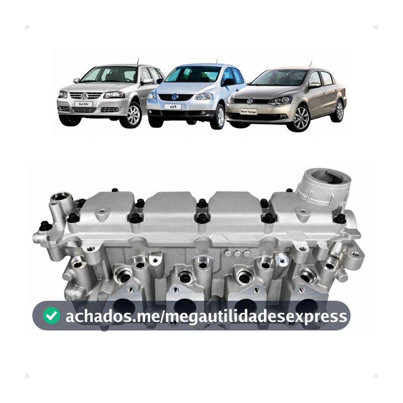 Cabeçote Gol 1.0 2005 A 2015 Fox 1.0 Voyage 09 A 16 Ea111