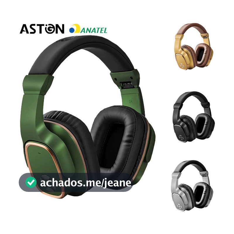 Astgn X Basike Fone de Ouvido Sem Fio Bluetooth Alto Falante Headphone Viva Voz Potente Grave