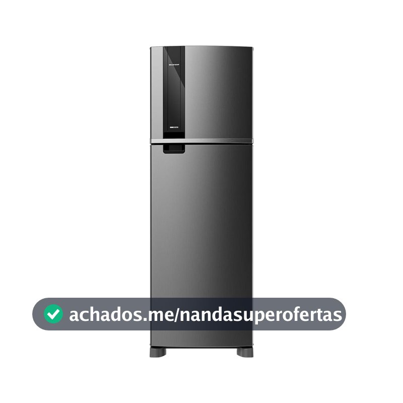 Geladeira Frost Free Duplex 415 Litros cor Inox Brastemp - BRM51MK