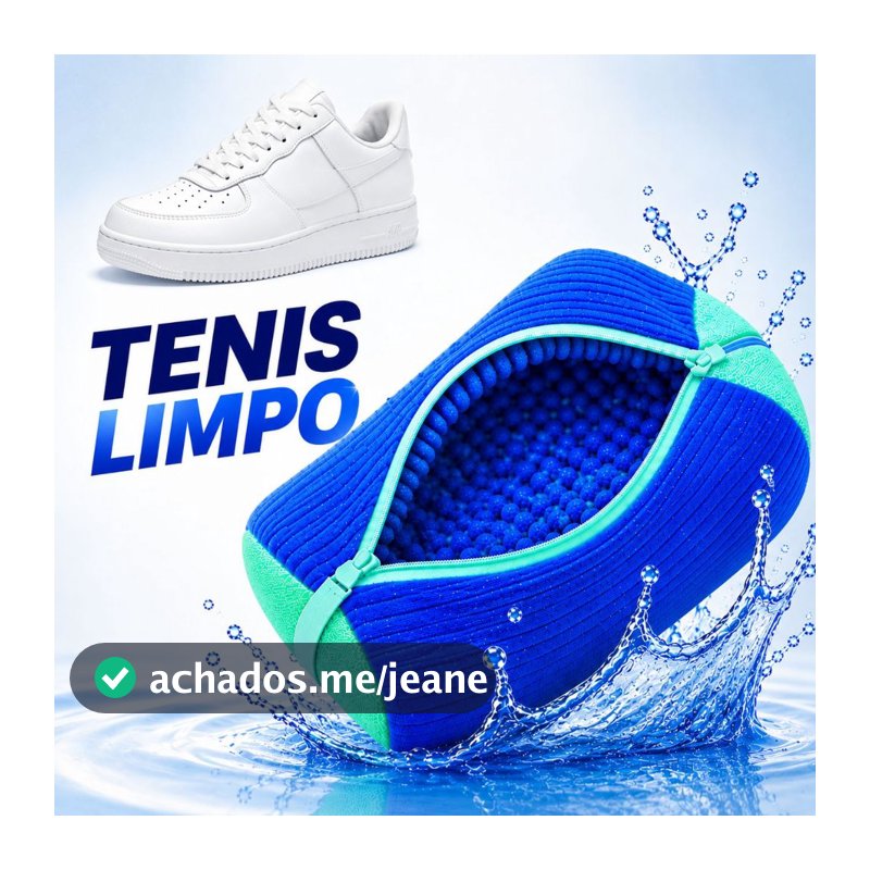1 Saco Lavar Tenis Sapato Sujo sem estragar na Máquina Lavar roupas ziper reforçado lavanderia