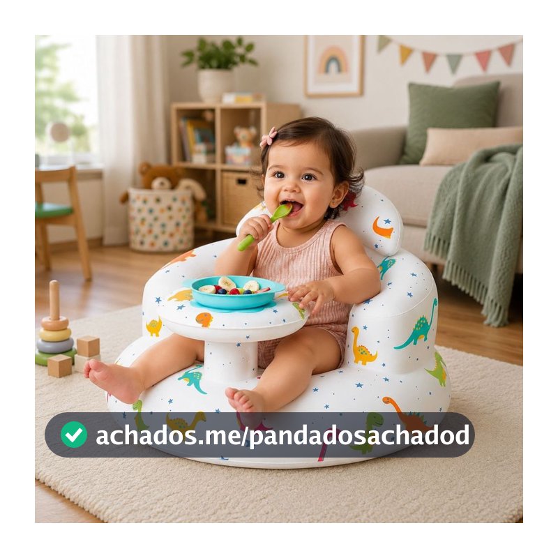 Sofá Insuflável Multifuncional Cadeira De Bebê Alimentando Brinquedos De Banho Para Crianças