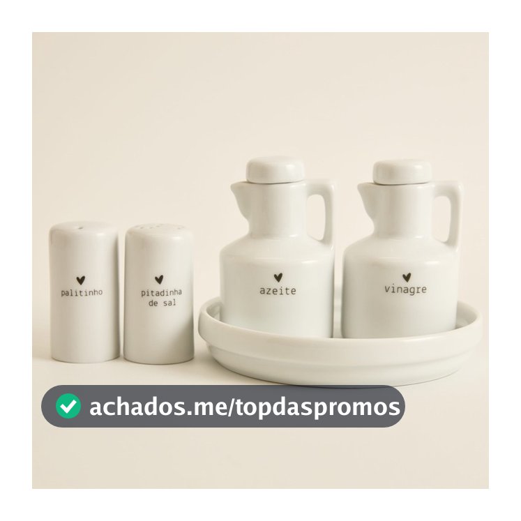 Galheteiros porcelana porta azeite, óleo, vinagre, shoyu, pimenta e balsâmico ou kit com bandeja