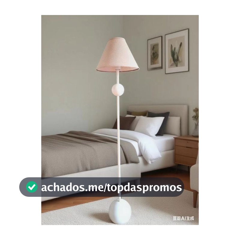 Luminária Abajur de Chão Piso Jabuticaba Esferas Design Moderno para Sala e Quarto Bivolt（1068）