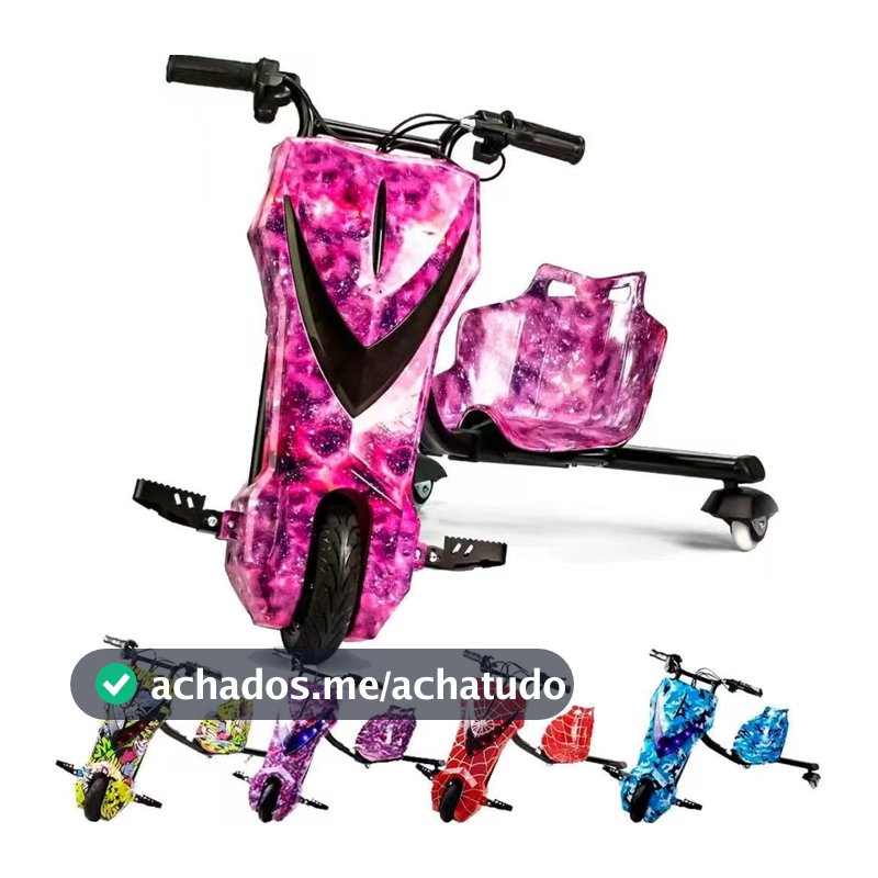 Triciclo Infantil Elétrico Com  Bluetooth MP3 Drift  Farol e Luz LED--2282