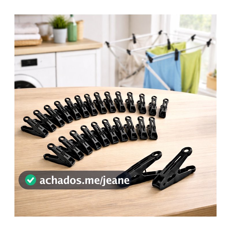 Kit 72 Prendedores Plástico Varal Roupa Pregador Reforçado