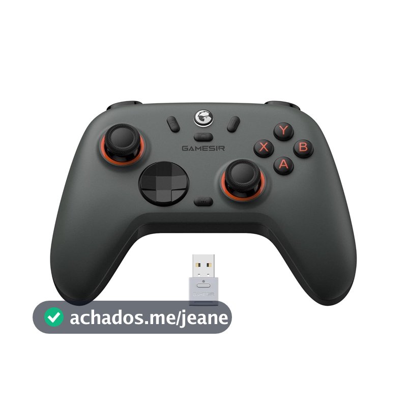 Controlador De PC Sem Fio GameSir Nova 2 Lite Com Joysticks E Gatilhos De Efeito Hall , Taxa De Pesquisa De 2.4G 1000 Hz