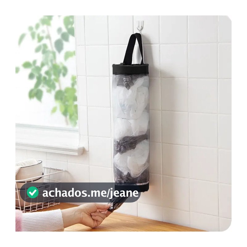 Distribuidor De Saco De Artigos Diversos Montado Na Parede-Bolsa De Armazenamento De Plástico De Malha Para Organização