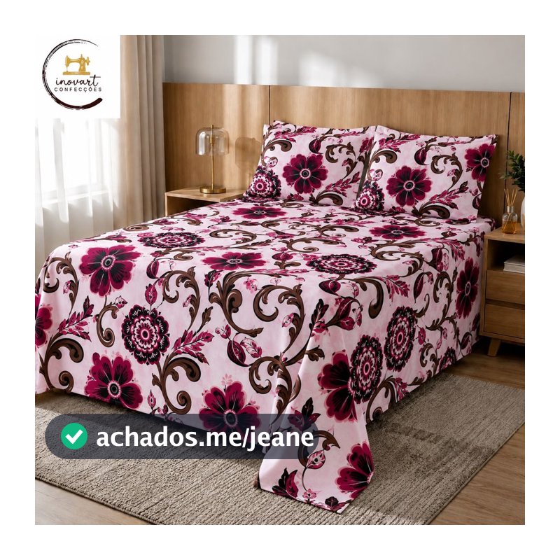 Jogo De Cama Casal Queen 800 Fios  Algodão 2.50x2.30 Colcha De Cama Casal Premium Com Fronhas